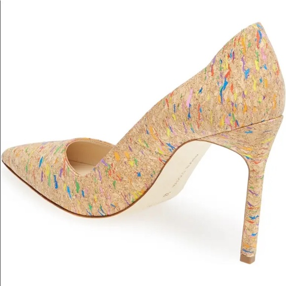 Manolo Blahnik BB Cork Pump - Picture 2 of 8